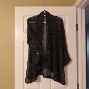 Lulu-B Open Weave Dressy Top/Jacket